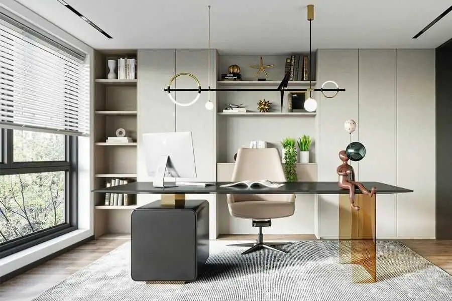 Căn phòng có diện tích nhỏ, khoảng 10 - 15m2 thích hợp để sử dụng máy lạnh nửa ngựa.