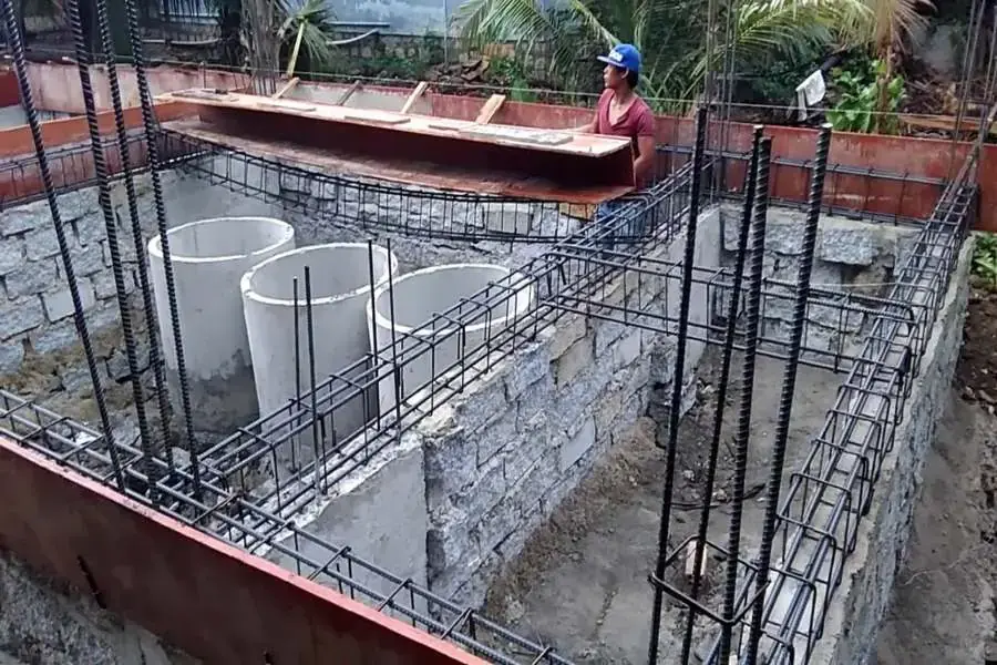 Cấu tạo của móng đơn