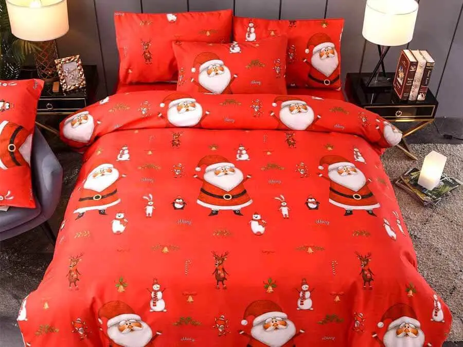 ga giường mùa noel