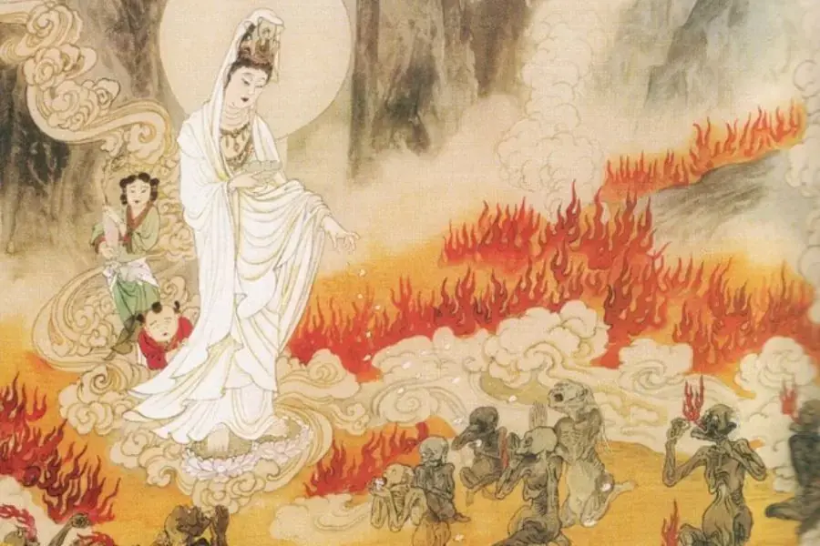Theo dân gian, tháng cô hồn gắn liền với văn hóa Đạo Giáo tại Trung Quốc.