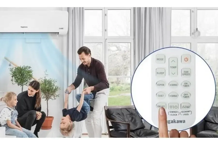 Hướng dẫn sử dụng điều khiển điều hòa Nagakawa chi tiết nhất