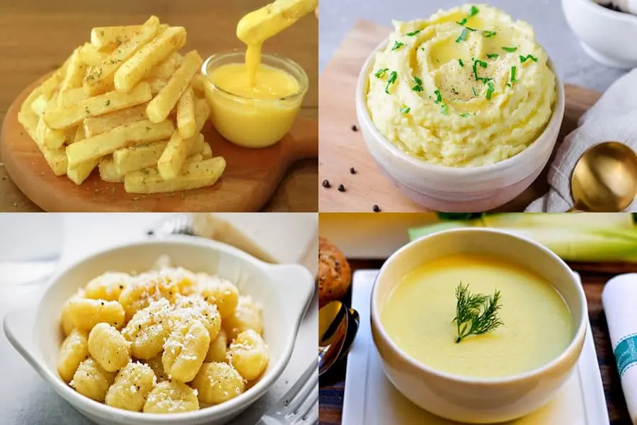 Các món ăn từ khoai tây ngon & bổ dưỡng cùng hàm lượng calo thấp.