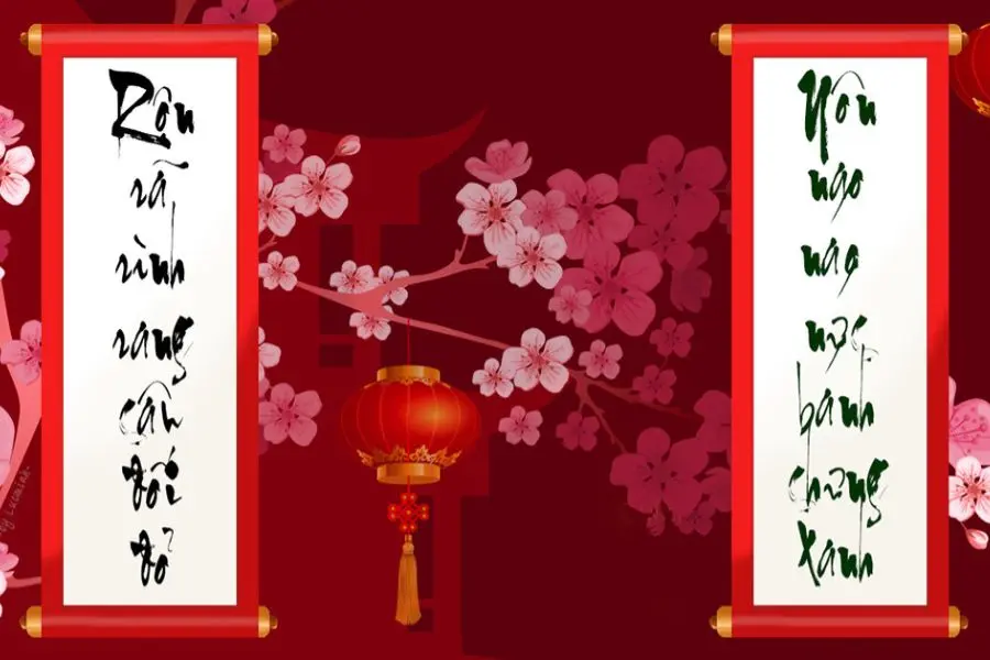Bạn có thể chọn những câu đối để khai bút đầu năm.