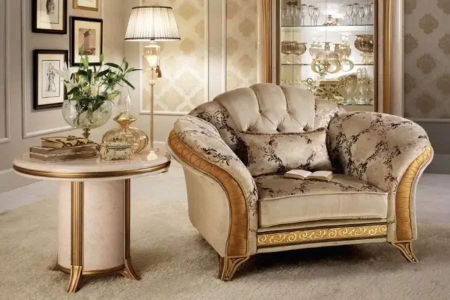 Sofa tân cổ điển êm ái mang lại trải nghiệm khó quên cho người sử dụng