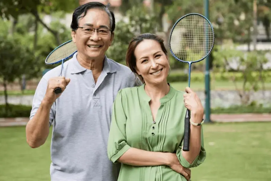 Đánh cầu lông giúp tăng cường sức khỏe tim mạch