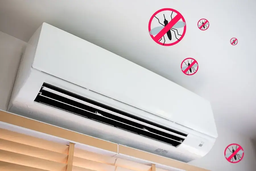 Sử dụng chức năng Dry và chức năng đuổi muỗi để đuổi muỗi khỏi phòng máy lạnh (Nguồn: bTaskee)