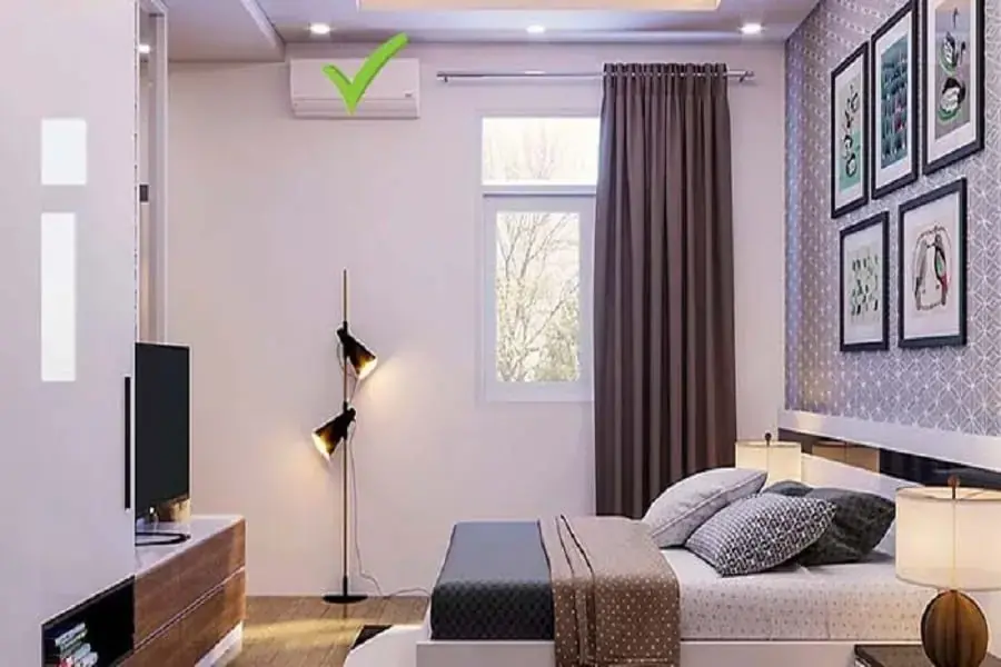 Đặt máy lạnh ở vị trí thích hợp để việc làm lạnh của máy hiệu quả hơn (Hình ảnh: Lutrader)