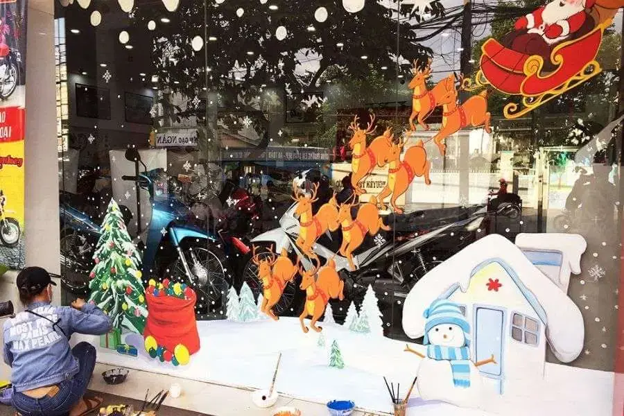 Mọi người có thể lựa chọn hình ảnh giáng sinh tùy theo sở thích của mình.