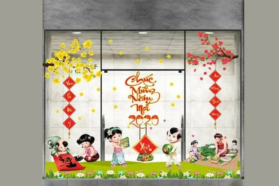 Mai vàng và phong tục Tết.