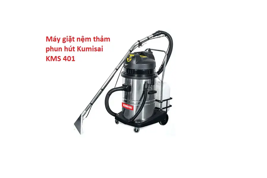 Máy giặt thảm phun hút Kumisai KMS 401