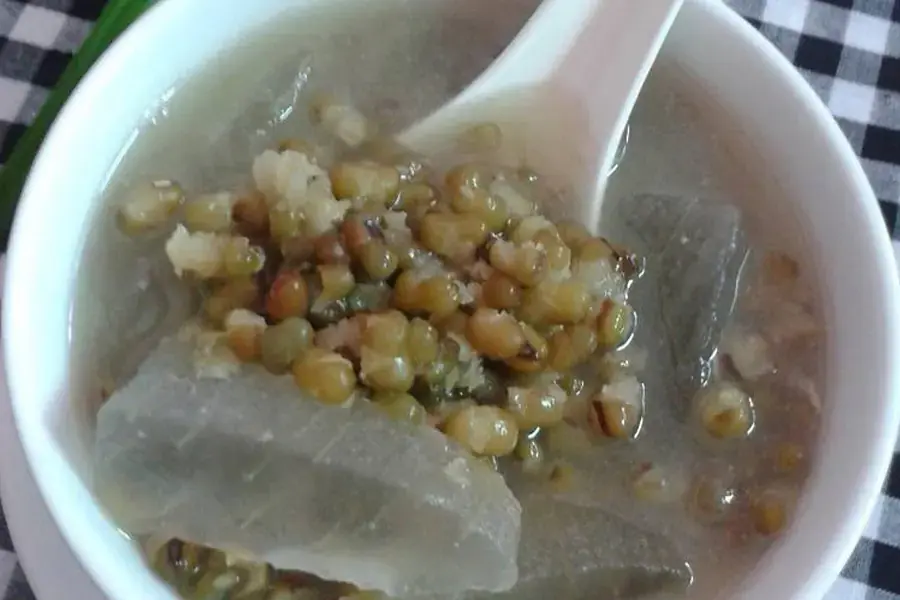 Chè đậu xanh nha đam