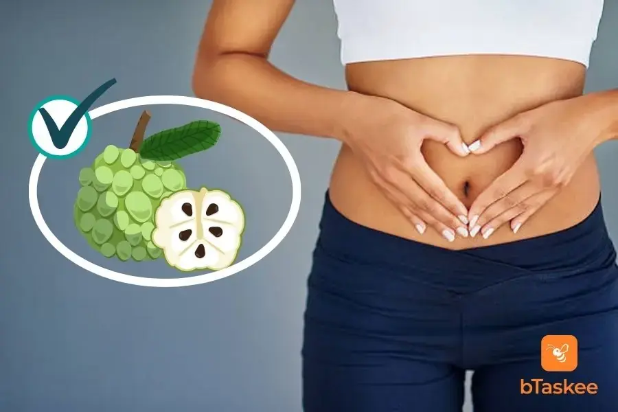 Chất xơ trong quả na sẽ giúp thúc đẩy tiêu hóa của bạn tốt hơn.