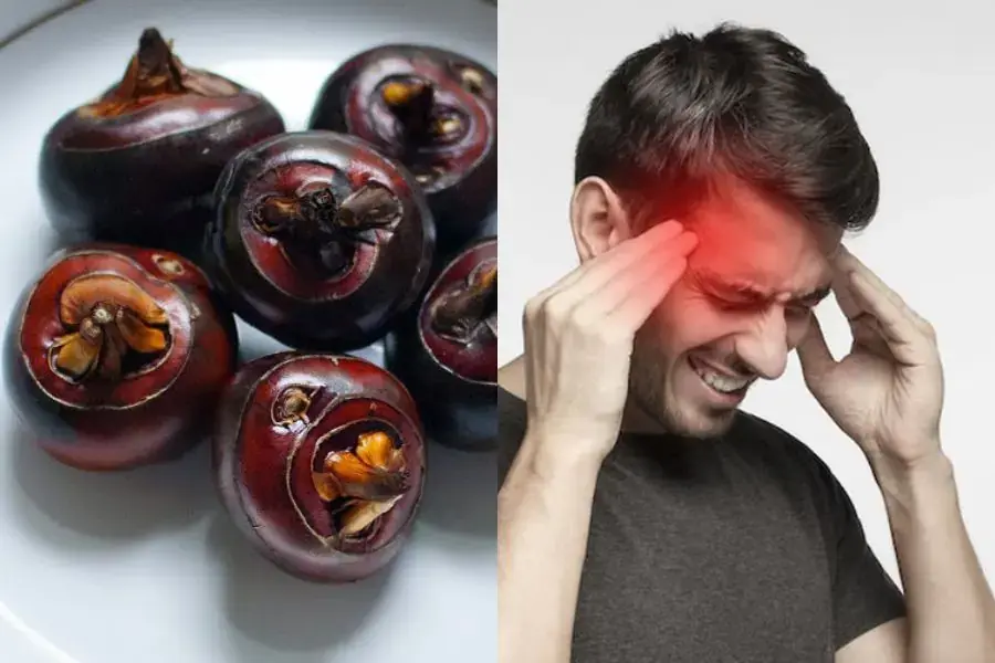  Củ năng giúp làm giảm tần suất và mức độ của chứng đau nửa đầu.