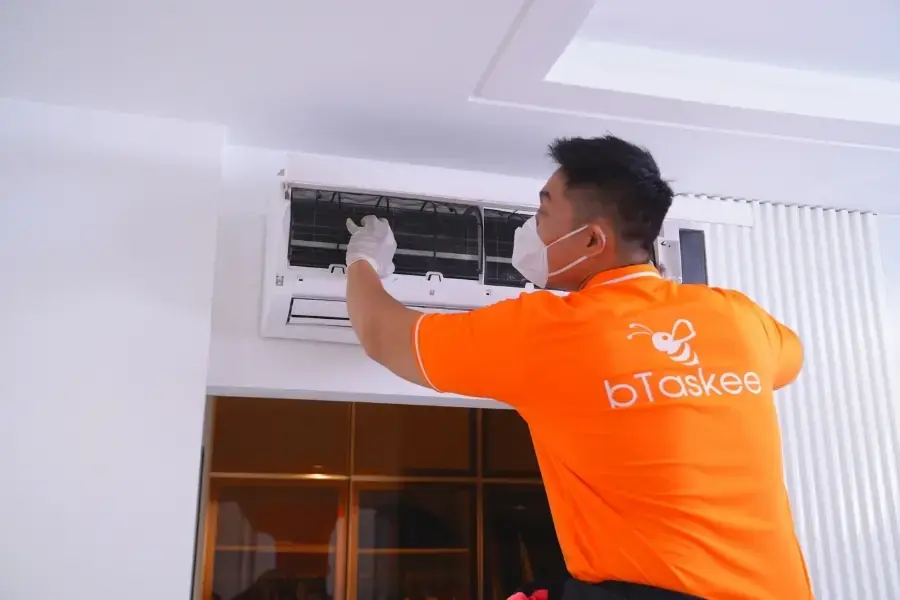 Tasker có chuyên môn cao, cam kết loại bỏ hoàn toàn bụi bẩn trong máy lạnh.