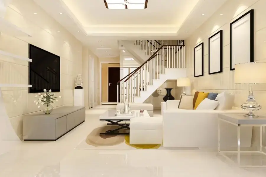 Ánh sáng và màu sắc được kết hợp hài hòa sẽ tạo sự cân bằng cho không gian