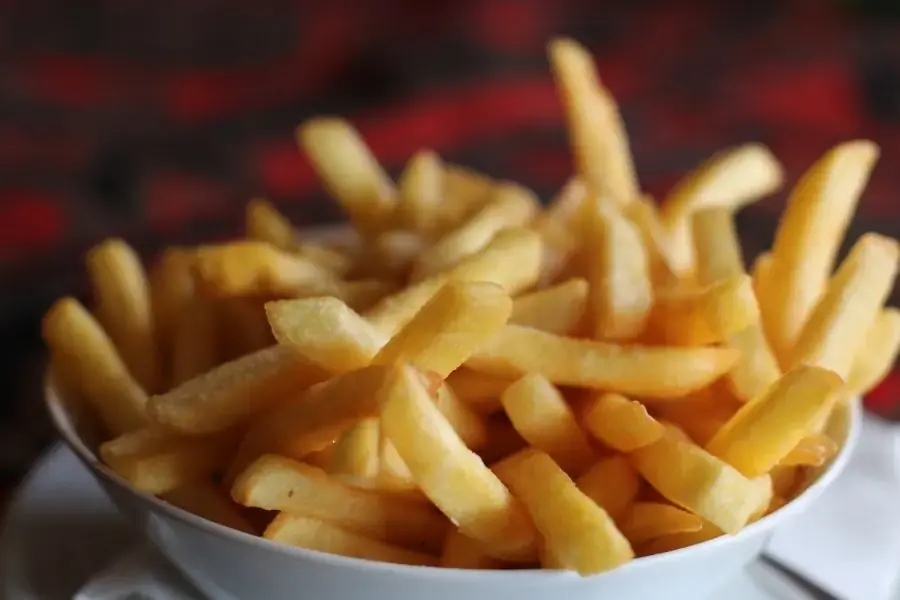 Khoai tây chiên nằm trong danh sách "Thực phẩm có hàm lượng chất Acrylamide cao nhất".
