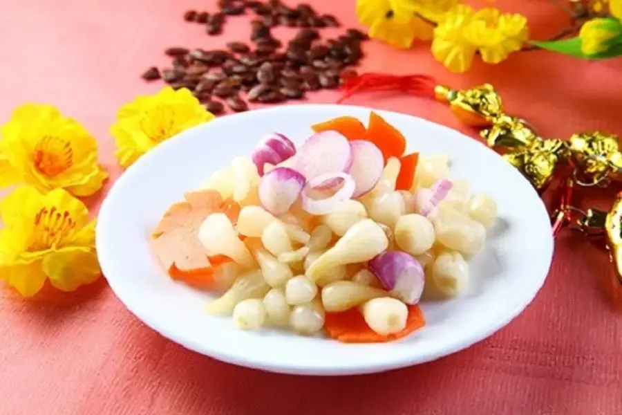 Món ăn bắt mắt được bày biện vào lễ Tết