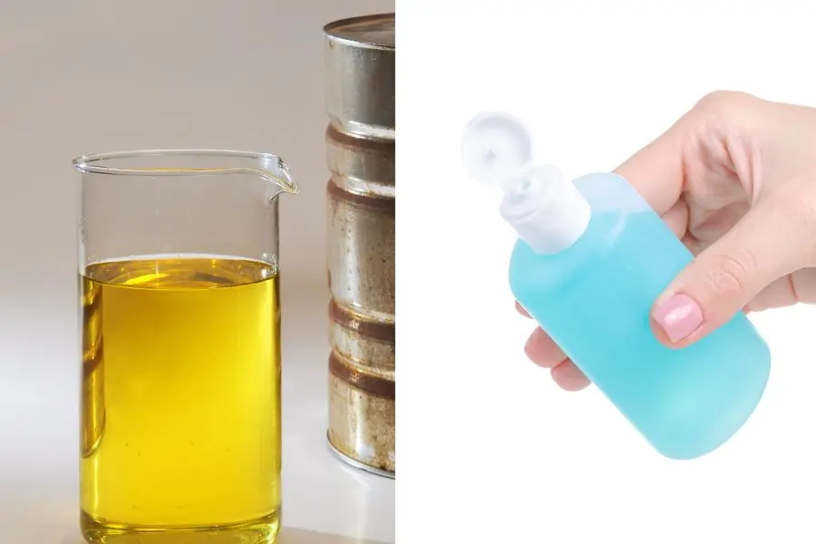 Xăng và acetone