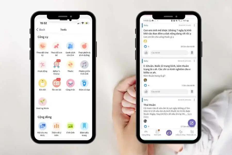 App - Bé Yêu hỗ trợ trọn vẹn cho các mẹ trong giai đoạn mang thai và nuôi dạy trẻ sơ sinh.