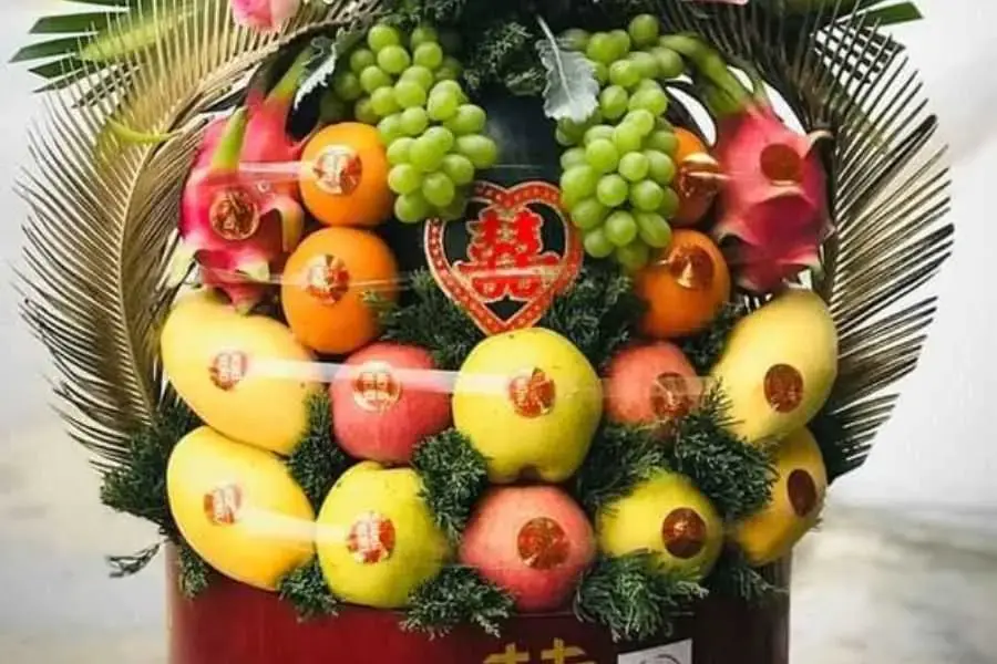 Chọn hoa quả phù hợp cho mâm quả cưới