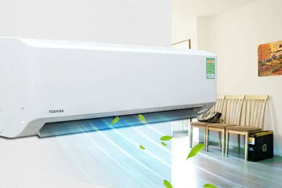 Cách điều chỉnh hướng gió cánh quạt trên máy lạnh Toshiba
