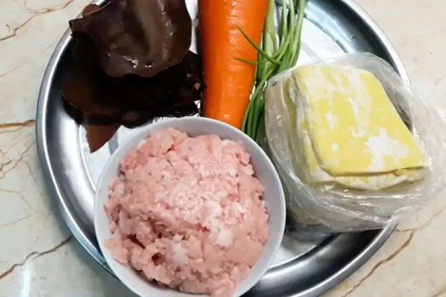 Nguyên liệu làm hoành thánh