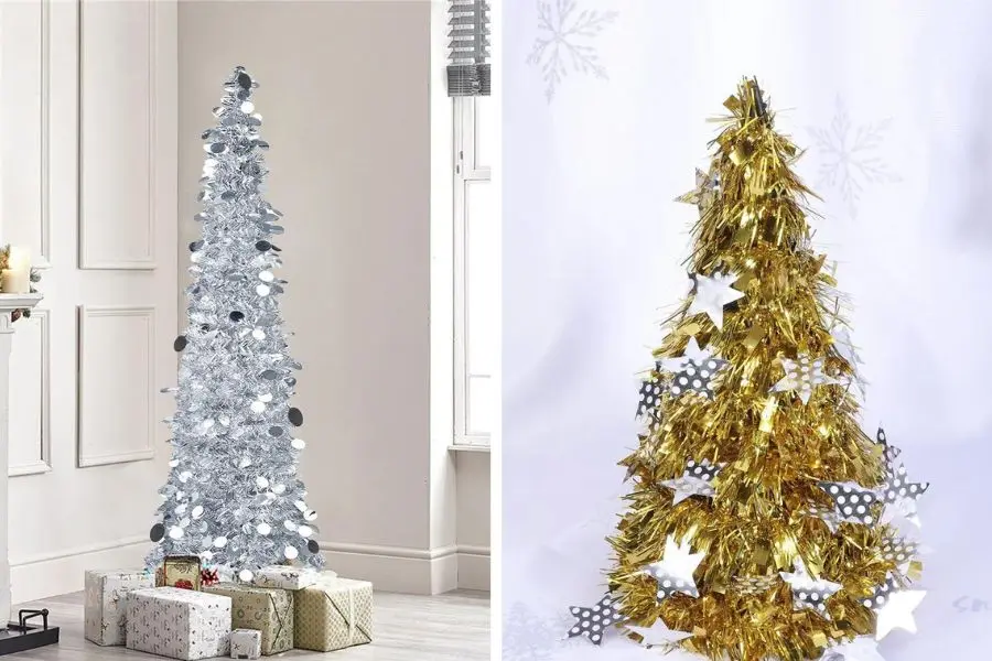 Trang trí và hoàn thiện cây thông Noel.