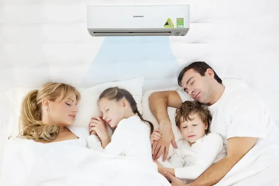 Điều hòa hoạt động êm ái, bảo vệ giấc ngủ cho người dùng