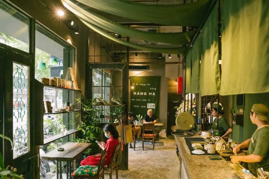 Không gian quán cổ điển phù hợp với các bà, các mẹ,...