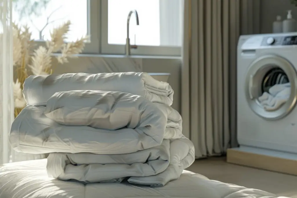 laundry bed cover