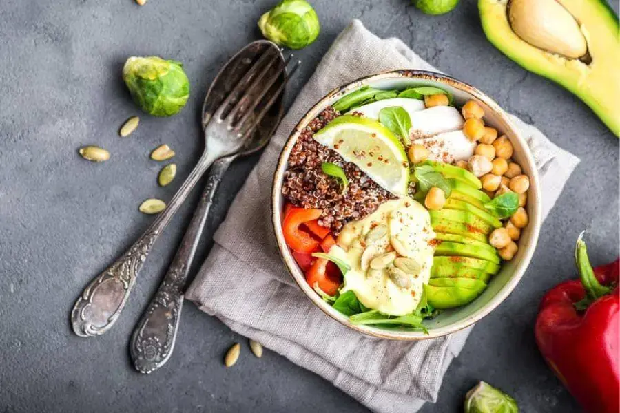Mẫu thực đơn eat clean ngày 10 cho người giảm cân.