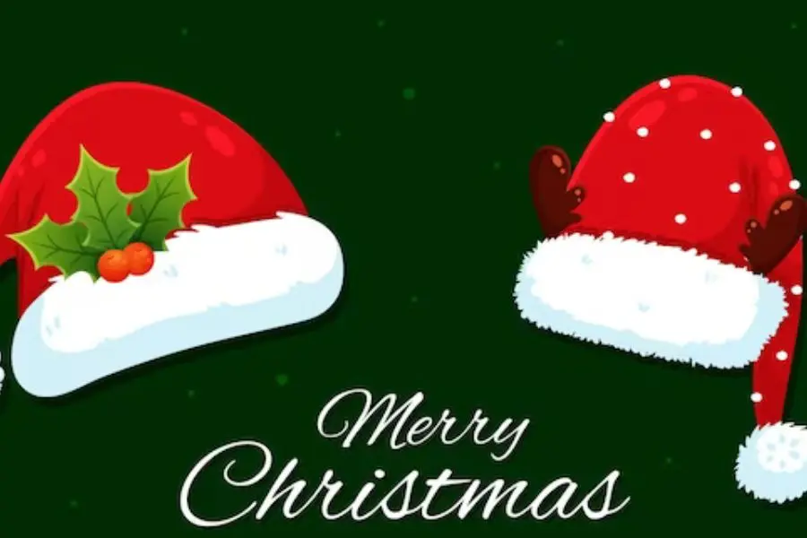Mũ Noel vui nhộn sẽ giúp tạo nên không khí Noel ấm cúng.