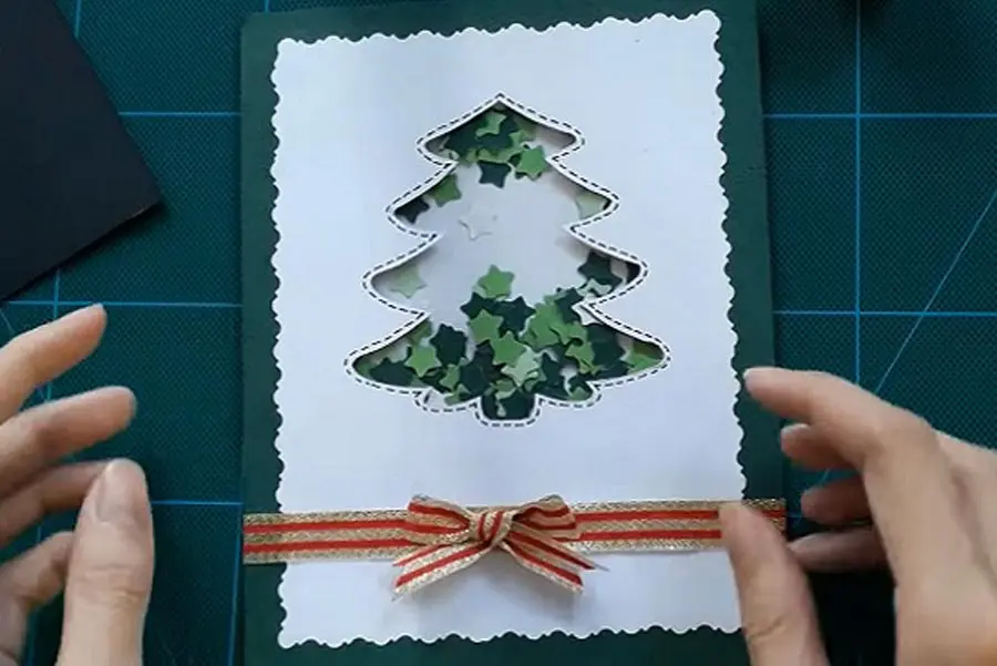 Đây là mẫu thiệp handmade bạn có thể tự mình làm tại nhà.