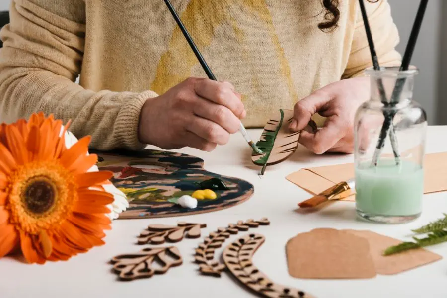Đồ handmade trang trí bàn văn phòng