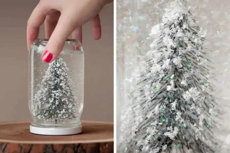 Quả cầu tuyết: Món quà Noel tự làm đẹp mắt, tinh tế và lung linh.