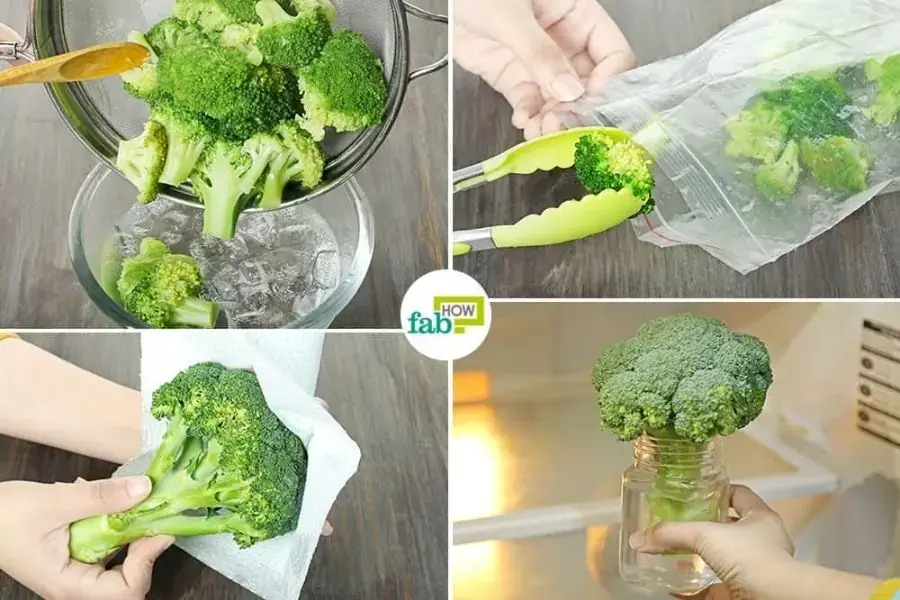 Cách bảo quản súp lơ ( nguồn: Chamchut)