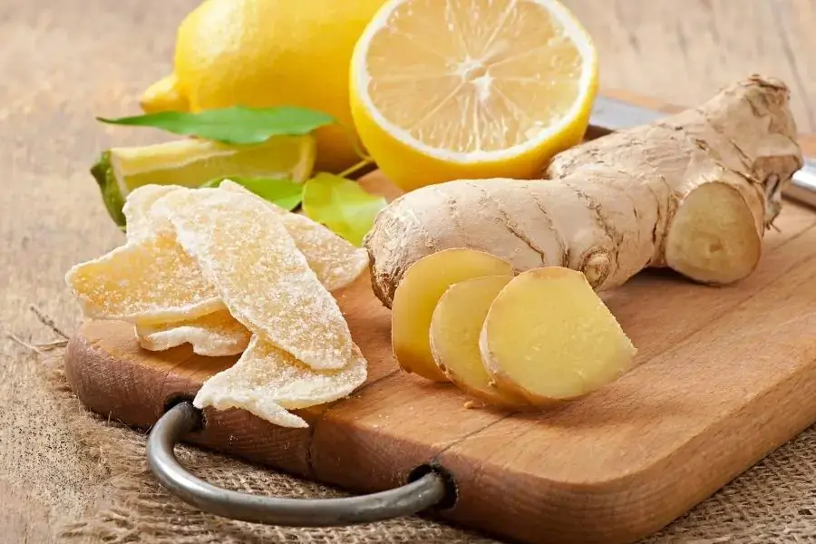 Mứt gừng cay thơm giữ ấm cơ thể