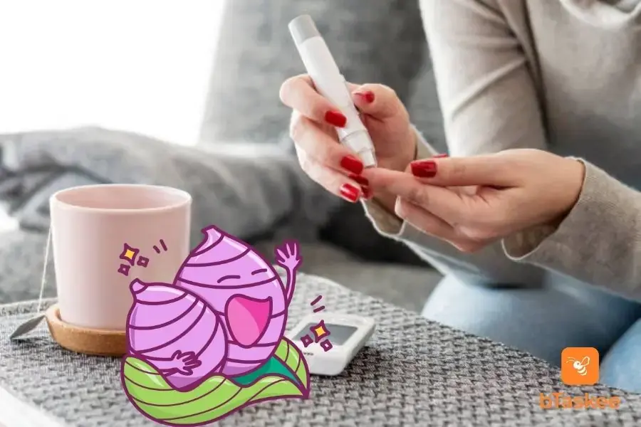 Chất xơ và tinh bột kháng trong khoai môn có lợi cho việc quản lý lượng đường trong máu.