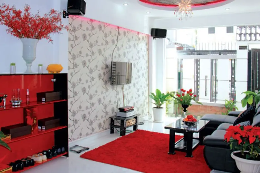 Trang trí trong nhà ngày tết