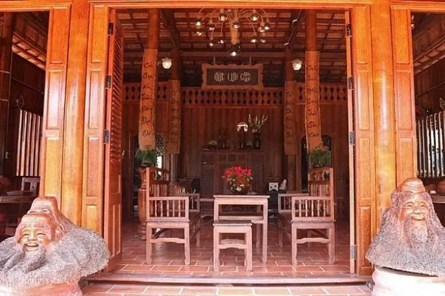 Không gian nhà trên là phần chiếm nhiều diện tích