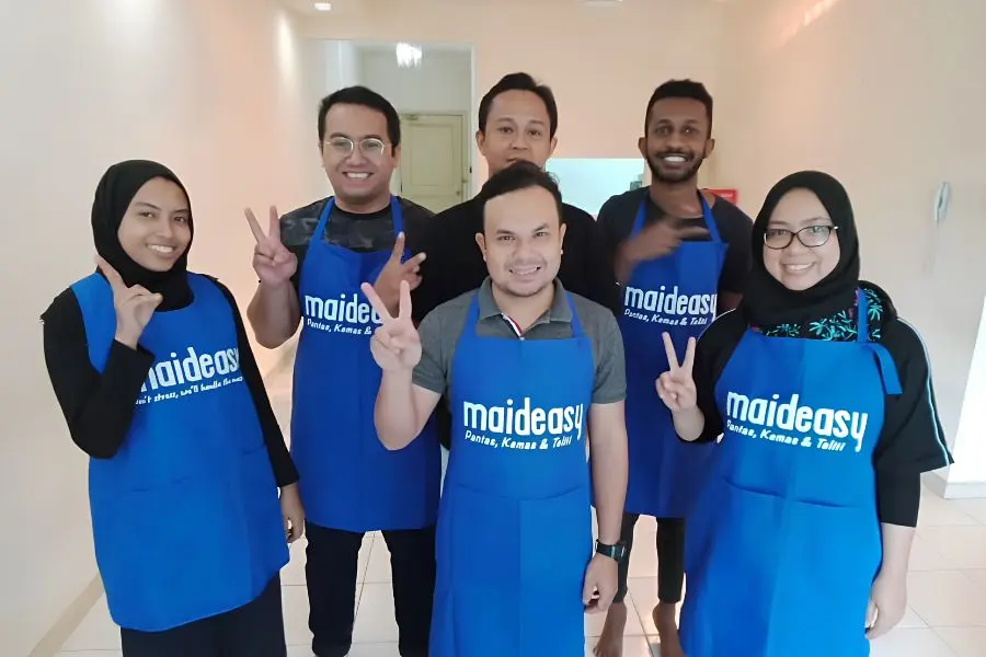 Maideasy is a house cleaning service in Malaysia