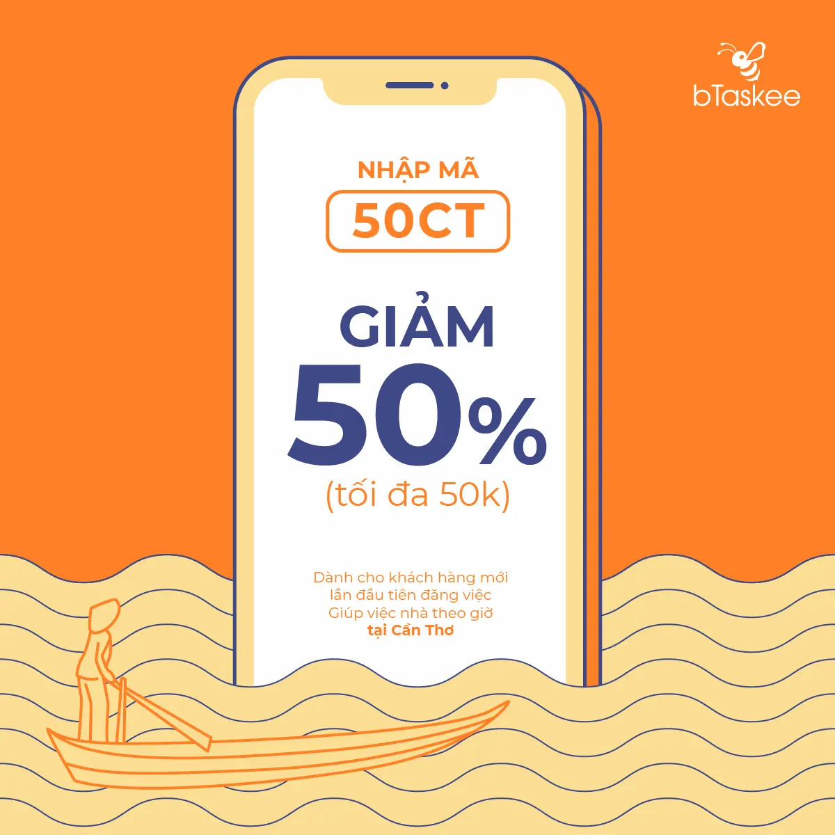 Chào Cần Thơ, bTaskee đến rồi đây!
