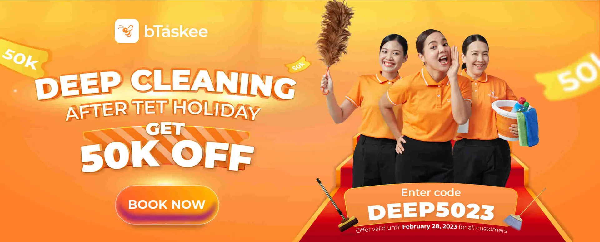 Tổng Dọn Nhà Sau Tết Với Deal Giảm 50K