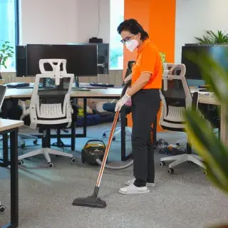 Vệ sinh thảm văn phòng