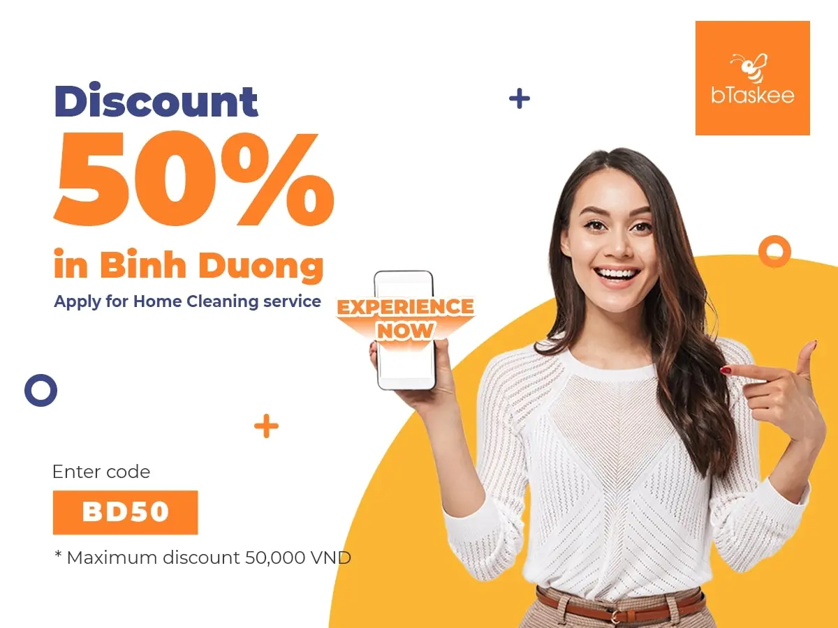 Bình Dương - Đặt lịch “Dọn dẹp nhà, nhận quà ưu đãi”