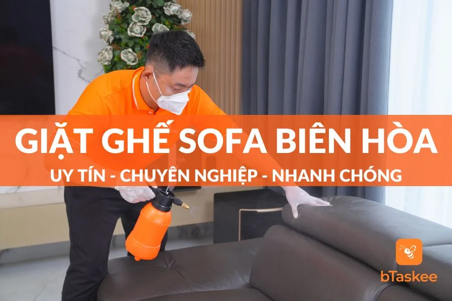 Dịch Vụ Giặt Ghế Sofa Biên Hòa Sạch Thơm Nhanh Gọn