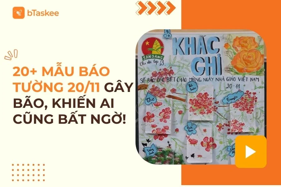20+ Mẫu Báo Tường 20/11 Gây Bão, Khiến Ai Cũng Bất Ngờ!