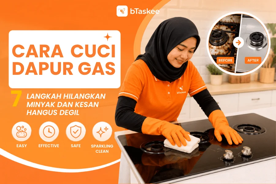 Cara Cuci Dapur Gas