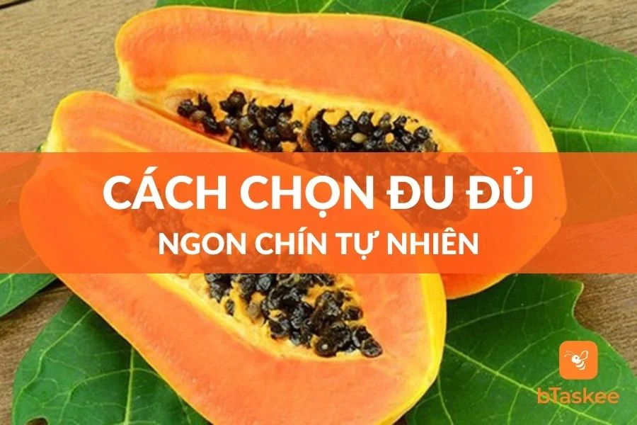 Cách Chọn Đu Đủ Ngon Chín Tự Nhiên