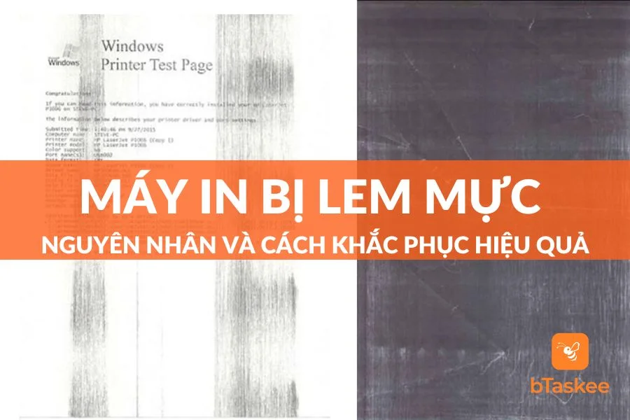 Máy In Bị Lem Mực: Nguyên Nhân Và Cách Khắc Phục Nhanh